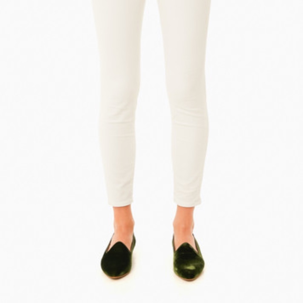 J Brand Tectonic Corduroy Alana High Rise Crop Skinny